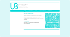 Desktop Screenshot of orthopaedie-blecker.de